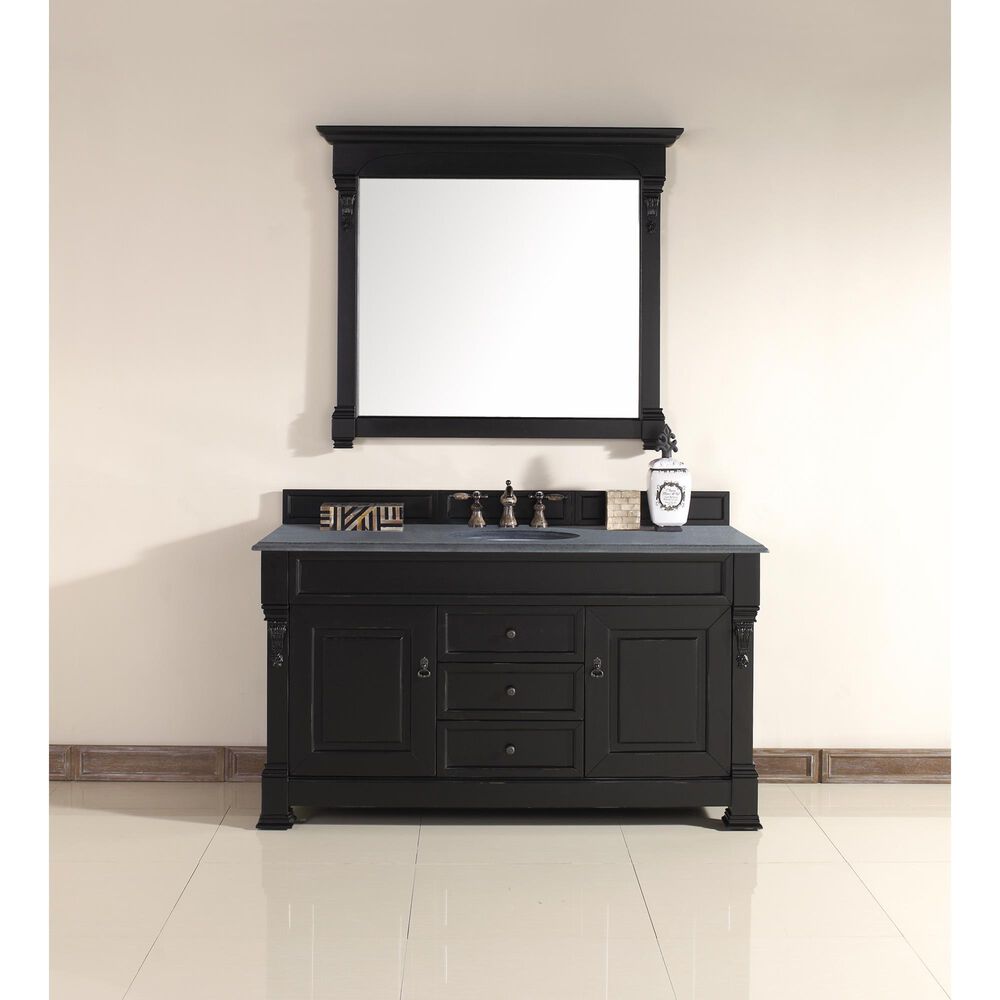 James Martin Brookfield 47.25&quot; Mirror in Antique Black, , large