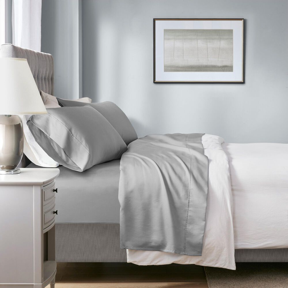 Beautyrest 1000 Thread Count 4-Piece King Sheet Set in Grey, , large
