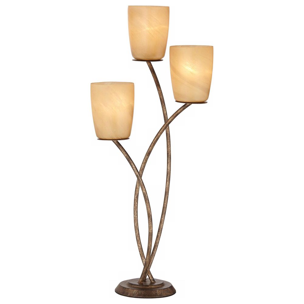 Pacific Coast Lighting Transitional Metro Plaza Uplight Table Lamp in Copper Bronze and Gold, , large