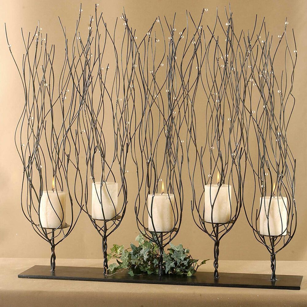 Uttermost Fedora Candleholder, , large