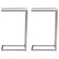 Jofran Aurora C-Table in Bianco White (Set of 2), , large
