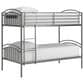 Ashley Lanceburg Twin over Twin Bunk Bed with Ladder in Gray, , large