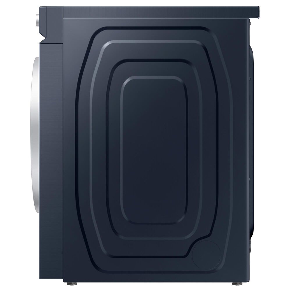 Samsung Bespoke 5.3 Cu. Ft. Front Load Washer and 7.6 Cu. Ft. Electric Dryer Laundry Pair in Brushed Navy, , large