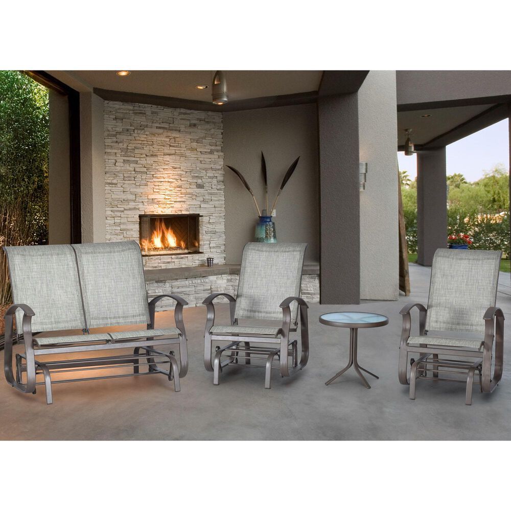 Four Seasons Global 4-Piece Conversation Set in Belleair, , large