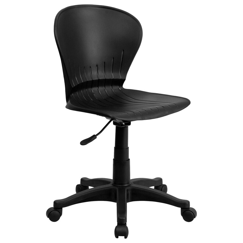 Flash Furniture Swivel Task Chair in Black, , large