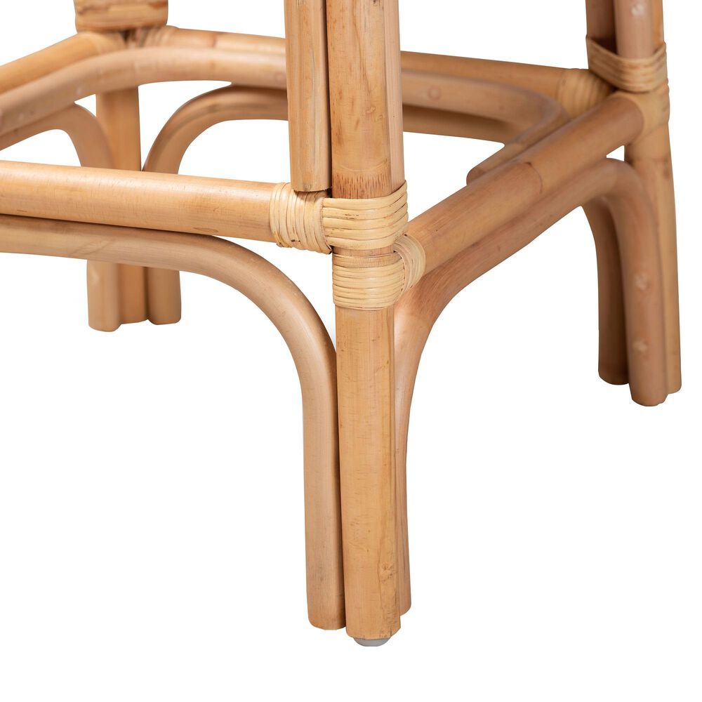 Baxton Studio Athena Counter Stool in Natural, , large