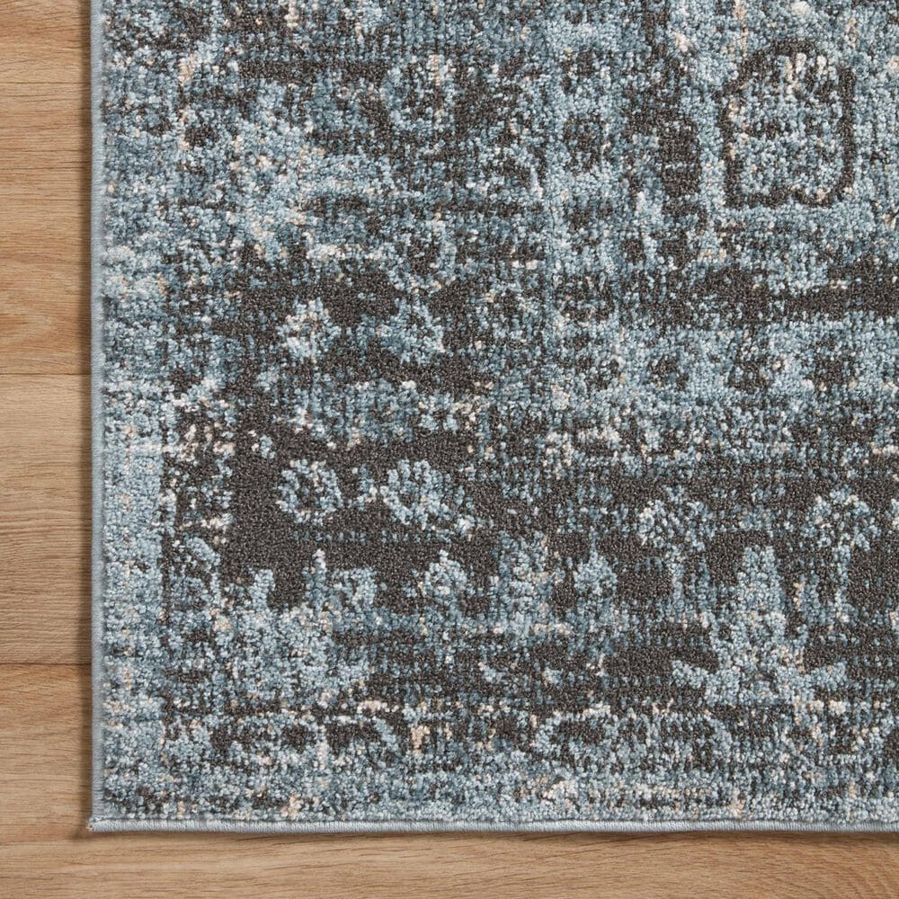Loloi II Odette 11&#39;2&quot; x 15&#39;7&quot; Sky and Charcoal Area Rug, , large