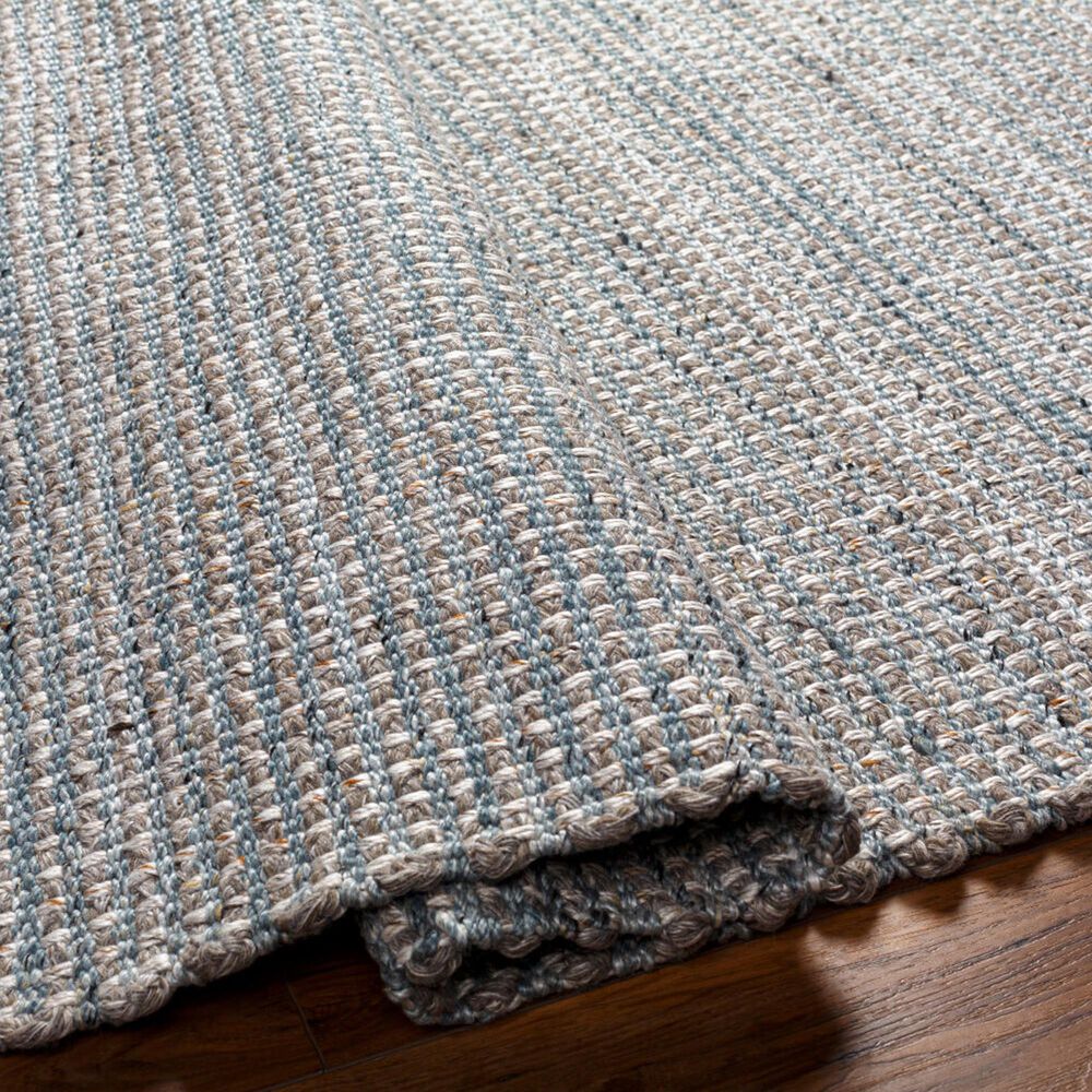 Surya Sara Light Slate, Charcoal, Brown, Seafoam, Medium Gray and Teal 12' x 15' Area Rug, , large