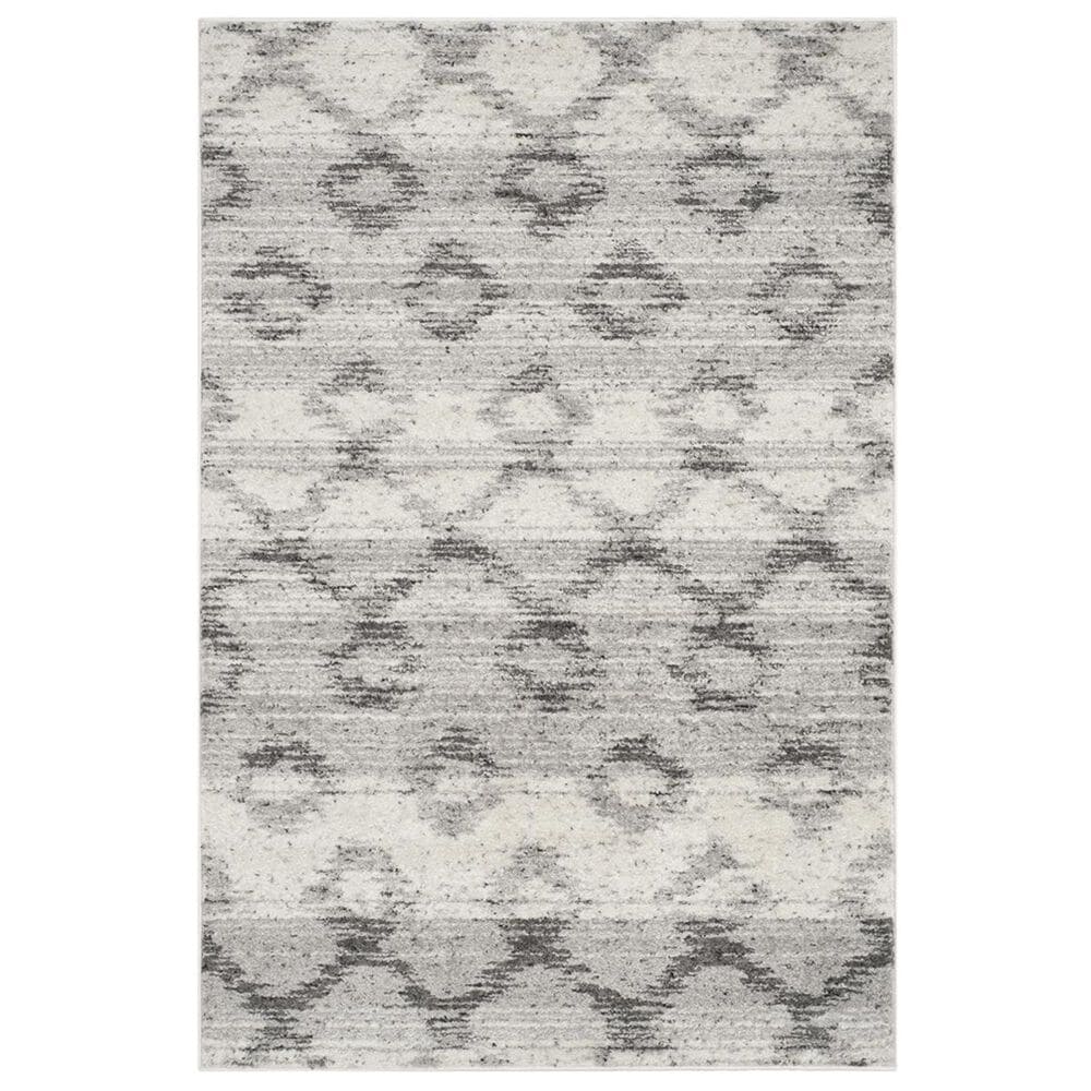 Safavieh Adirondack ADR106P-5 5&#39;1&quot; x 7&#39;6&quot; Silver/Charcoal Area Rug, , large