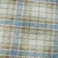 Dalyn Rug Company Soft Essentials Plaid Blue 8" Round Indoor/Outdoor Area Rug, , large