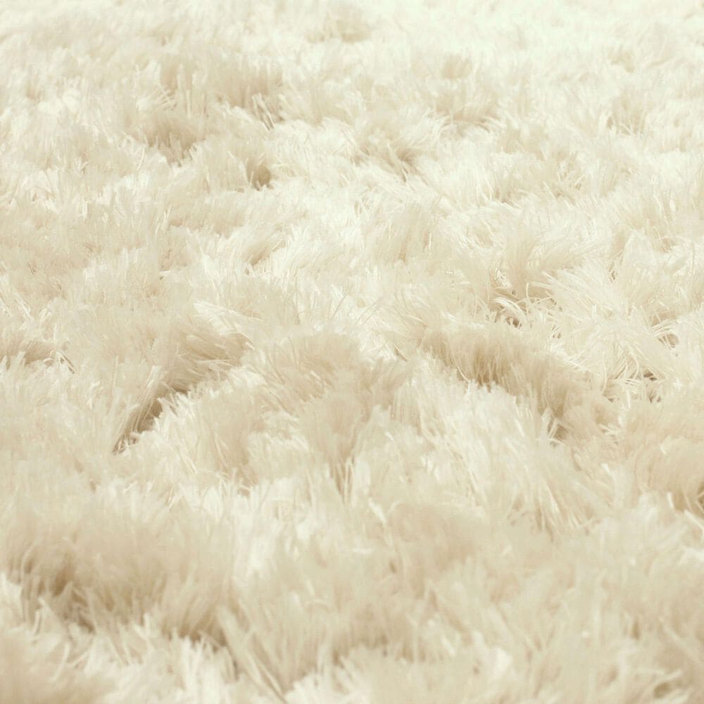 Karastan Billow Shag 6&#39;6&quot; x 9&#39; Ivory Area Rug, , large