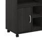 HOMLUX Large Home Office Under Desk Printer Stand in Espresso, , large
