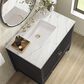 James Martin Vanities Myrrin 36" Vanity in Carbon Oak with 3 cm Ethereal Noctis Quartz Top, , large