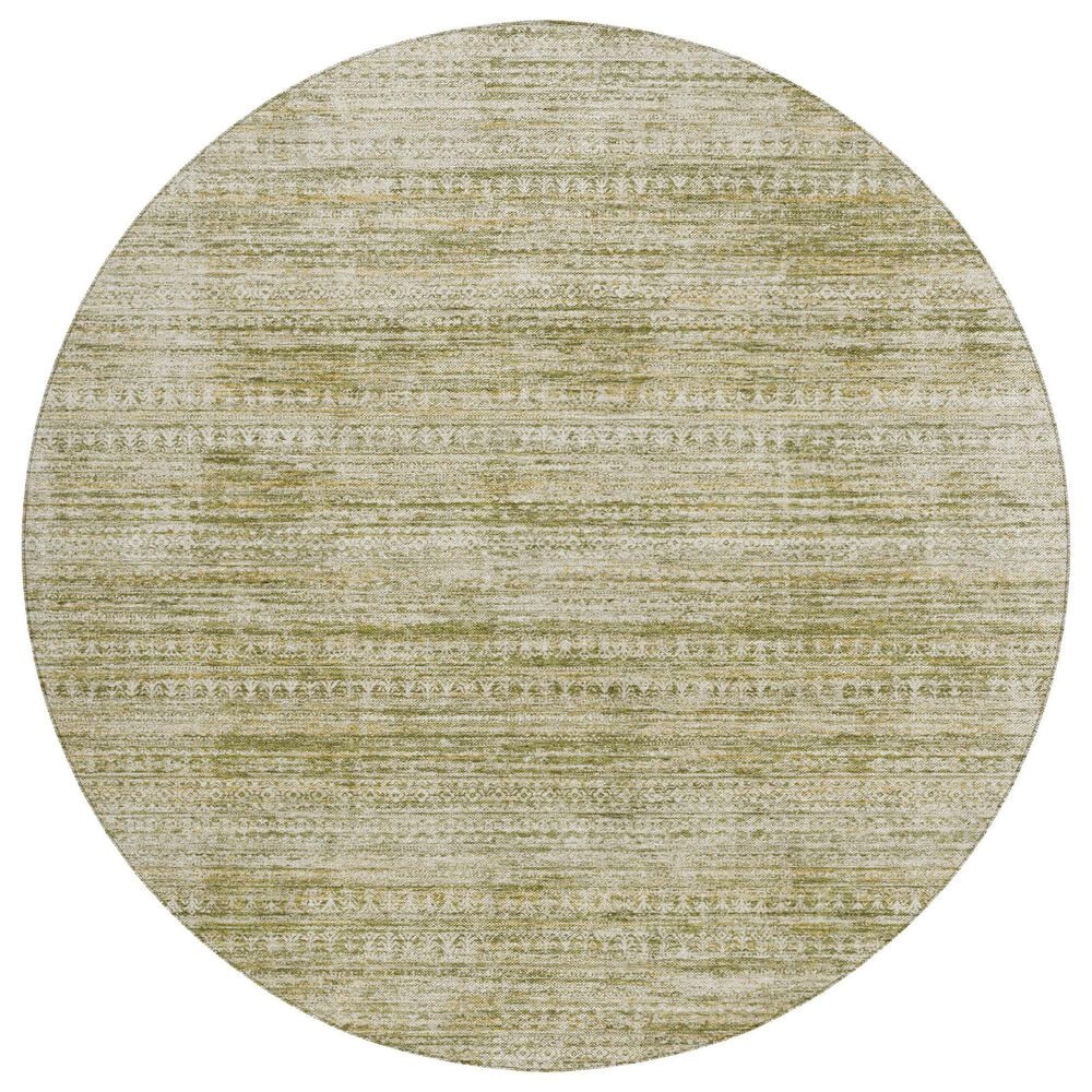 Dalyn Rug Company Solace SL3 8" Round Aloe Area Rug, , large
