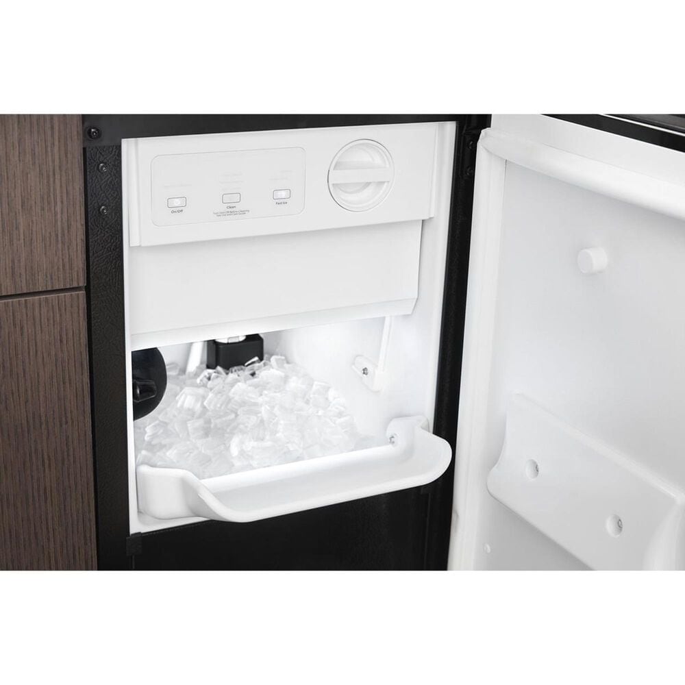 Whirlpool 15&quot; Icemaker with Clear Ice Technology in Black, , large