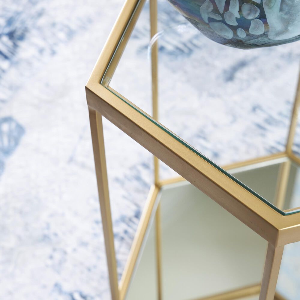 Ashley Veerwick Accent Coffee Table in Gold, , large