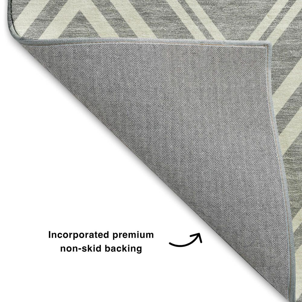 Dalyn Rug Company The Reserve TR17 Pewter 2&#39;6&quot; x 3&#39;10&quot; Indoor/Outdoor Area Rug, , large