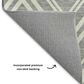 Dalyn Rug Company The Reserve TR17 Pewter 2"6" x 3"10" Indoor/Outdoor Area Rug, , large