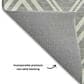 Dalyn Rug Company The Reserve TR17 Pewter 2"6" x 3"10" Indoor/Outdoor Area Rug, , large
