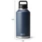 YETI Rambler 64 Oz Water Bottle with Chug Cap in Wetlands Camo, , large