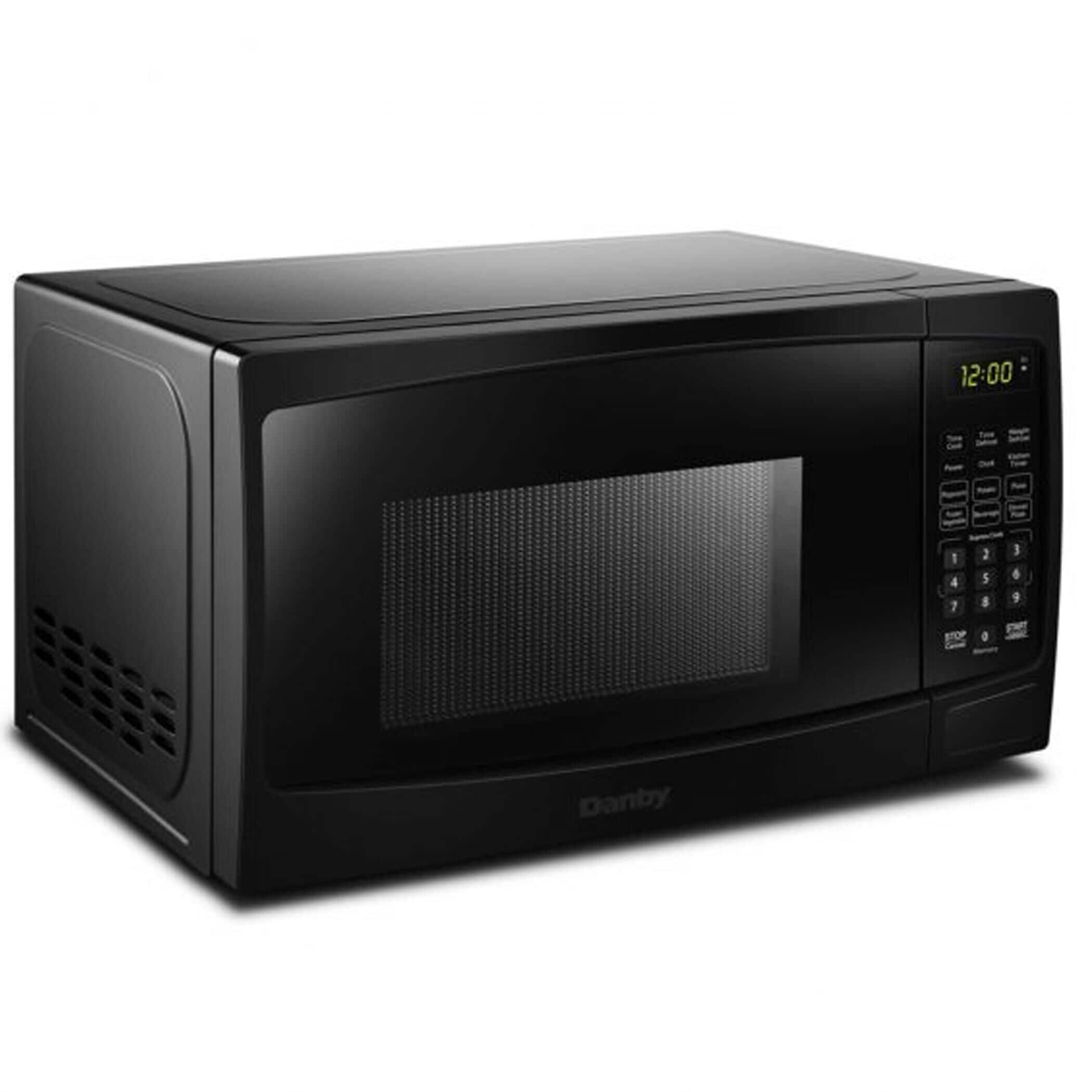 Large black best sale microwave