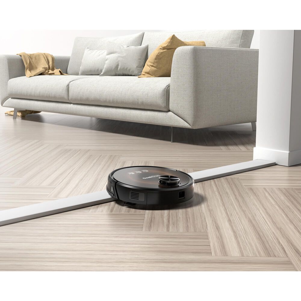 HOMLUX L8 Smart Robot Vacuum Cleaner and Mop in Black, , large