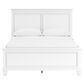 Ashley Fortman 3-Piece Queen Panel Bed Set in White, , large