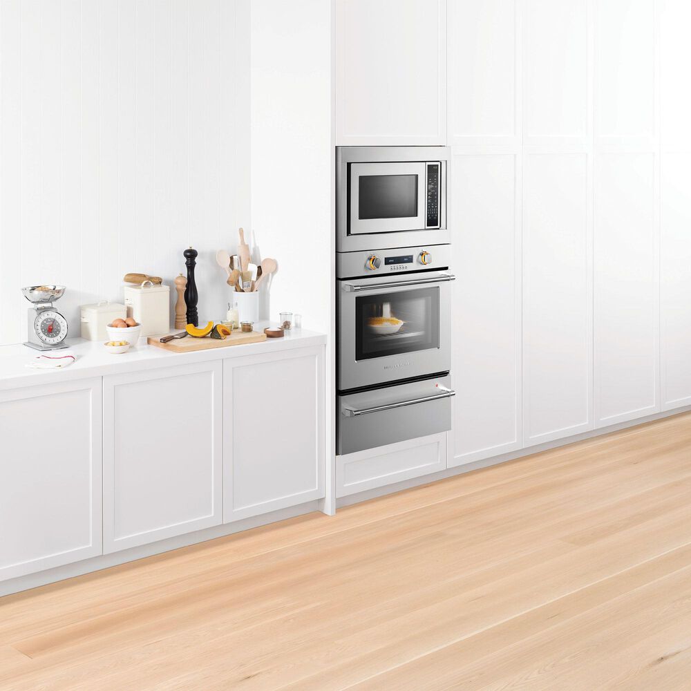 Fisher &amp; Paykel 1.5 Cu. Ft. 24&quot; Convection Microwave Oven in Stainless Steel, , large