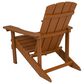 Flash Furniture Charlestown Adirondack Chair in Brown, , large