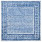 Safavieh Adirondack ADR110D-4SQ 4" x 4"  Silver/Blue Square Rug, , large