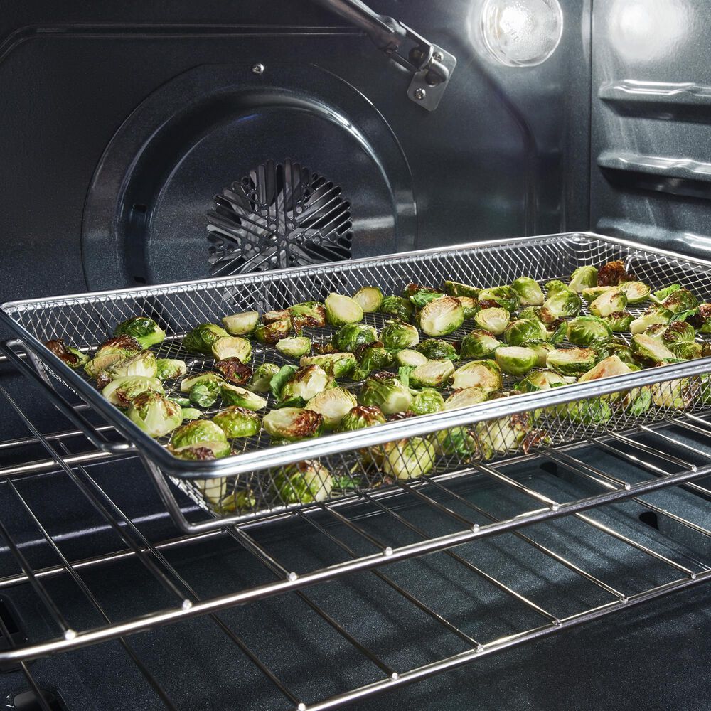 Whirlpool 5.3 Cu. Ft. Electric Range 5in1 Air Fry Oven in Stainless