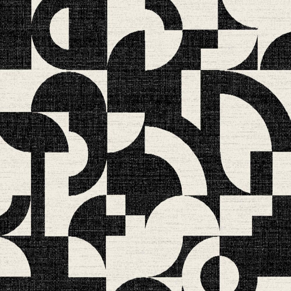 Balta Rugs Laetitia Abstract 5&#39;3&quot; x 7&#39; Charcoal Area Rug, , large