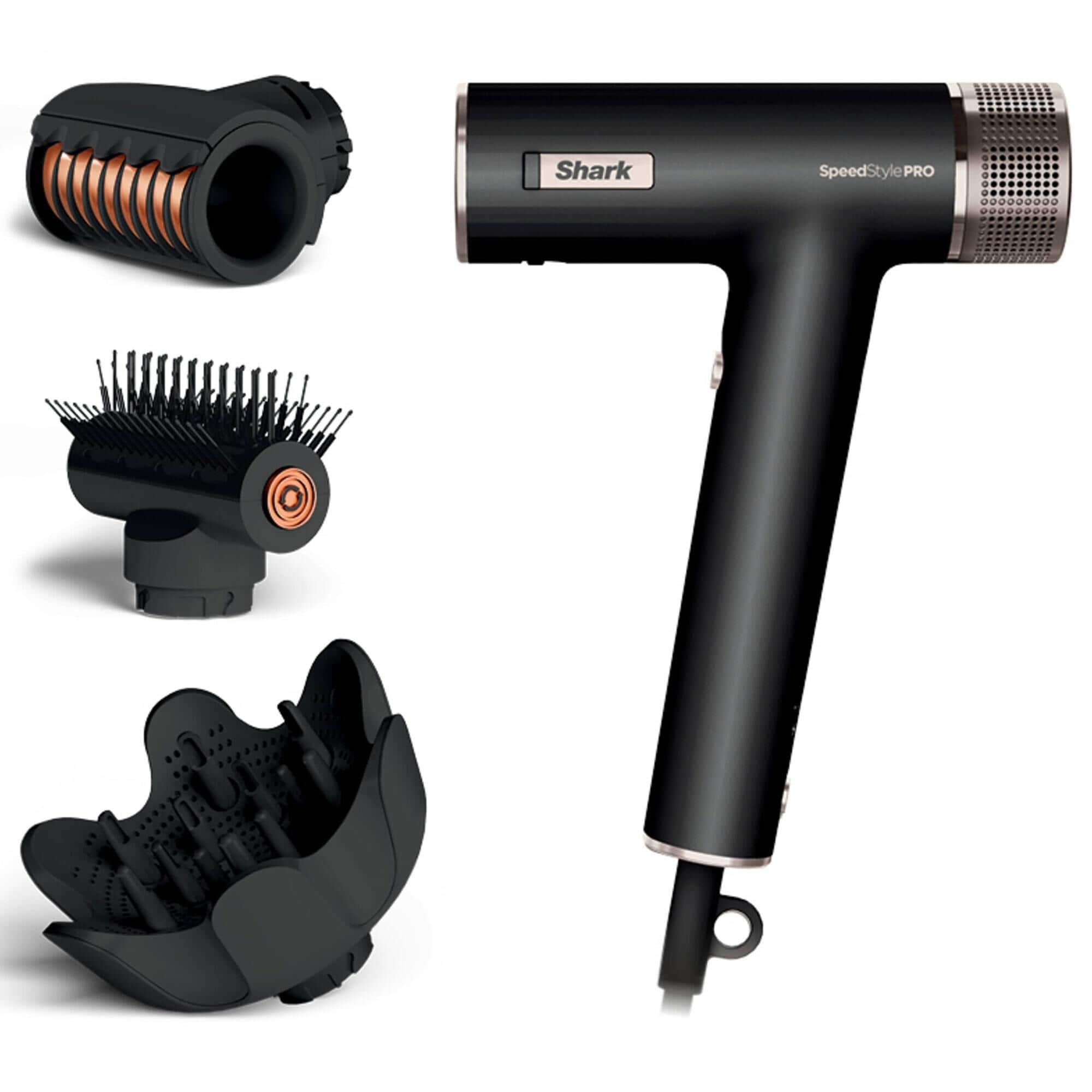 Shark SpeedStyle Pro Hair Dryer for Curly and Coily in Black