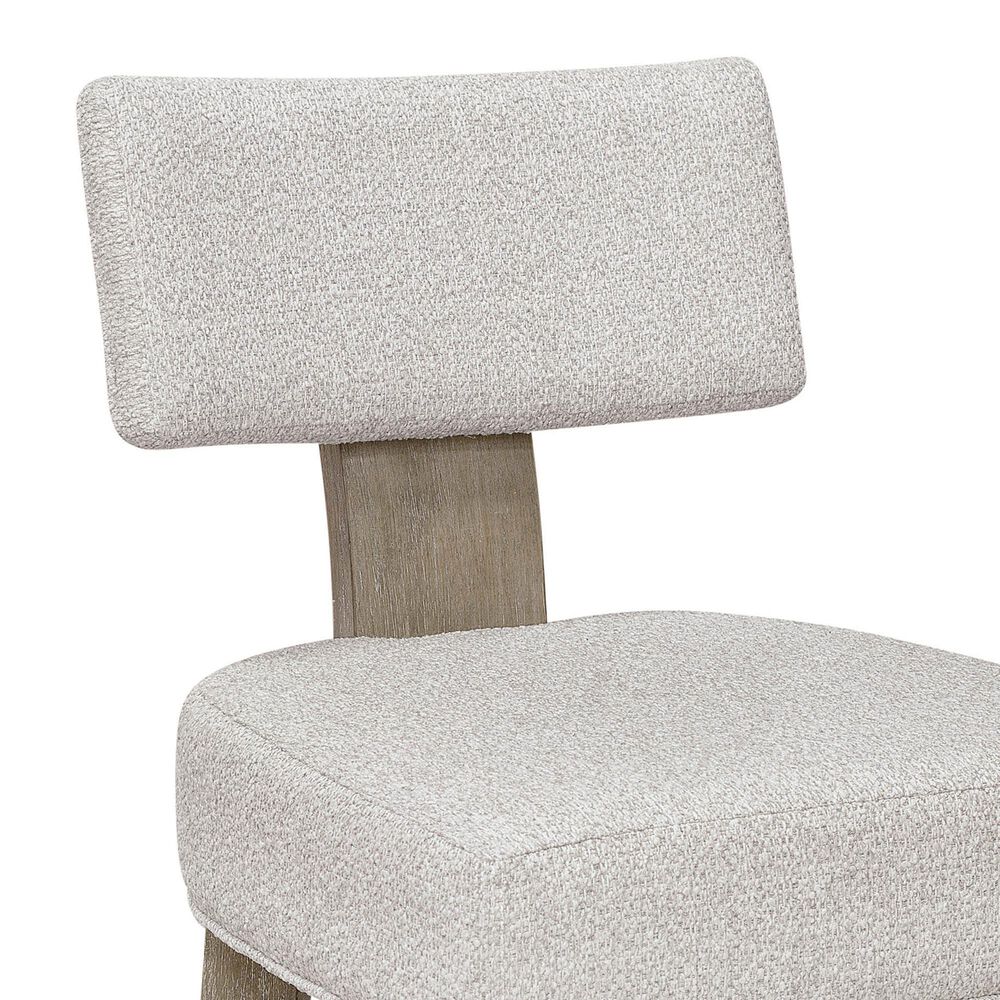 Chapel Hill Anderson Park Dark Klismos Side Chair in Moose Trail and Frontier Brown, , large