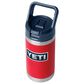YETI Rambler Jr. 12 Oz Kids Water Bottle with Straw Cap in Red, Navy and Badge, , large