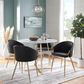 Lumisource Claire Chair in Black/Gold, , large
