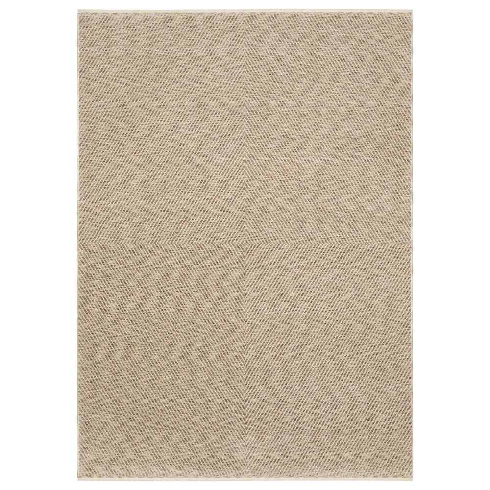 Oriental Weavers Echo Beige and Ivory 3"3" x 5" Area Rug, , large
