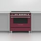 Fisher & Paykel 36" Classic Induction Range with 5 Burners in Red, , large