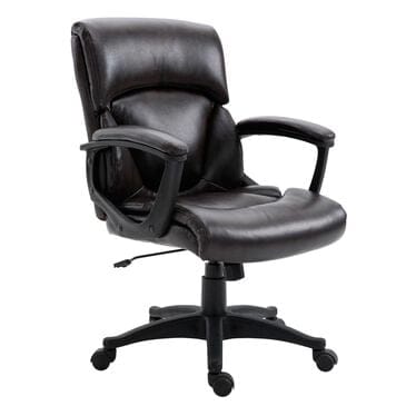 New Era Holding Group LTD Desk Chair in Dark Brown Vinyl, , large