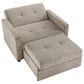 Steve Silver Convertible Sleeper Chair in Tan, , large