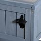 HOMLUX 41.7"" Outdoor Rolling Kitchen Island in Gray, , large