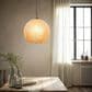 Teak Interiors 1-Light Glass Mosaic Pendant Lamp in Antique Gold, , large