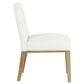 Kinfine Dining Chair with White Cushion in Light Natural, , large