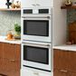 Cafe 2-Piece Kitchen Package with Matte White 30" Smart Built-In Convection Double Wall Oven and Stainless Steel 36" Touch Control Induction Cooktop, , large
