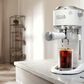 DeLonghi Dedica Duo 35 Oz Espresso Machine with Cold Brew in Vanilla, , large