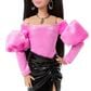 Barbie Deluxe Style Fashion Doll in Pink and Glossy Black, , large