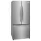 Frigidaire 17.6 Cu. Ft. Counter-Depth French Door Refrigerator in Brushed Stainless Steel, , large