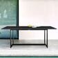 Blue River Cayman Outdoor Rectangular Dining Table in Black - Table Only, , large