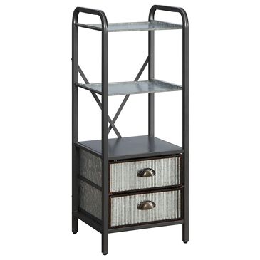 4D Concepts Intek Base Cabinet in Gray and Galvanized, , large