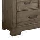 Viceray Collections Cool Rustic 7-Drawer Dresser with Mirror in Stone Grey, , large